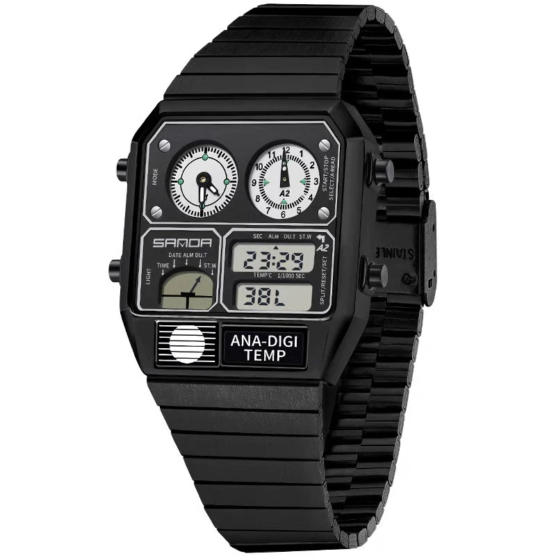 Roland Steel Chrono Watch - Image 4