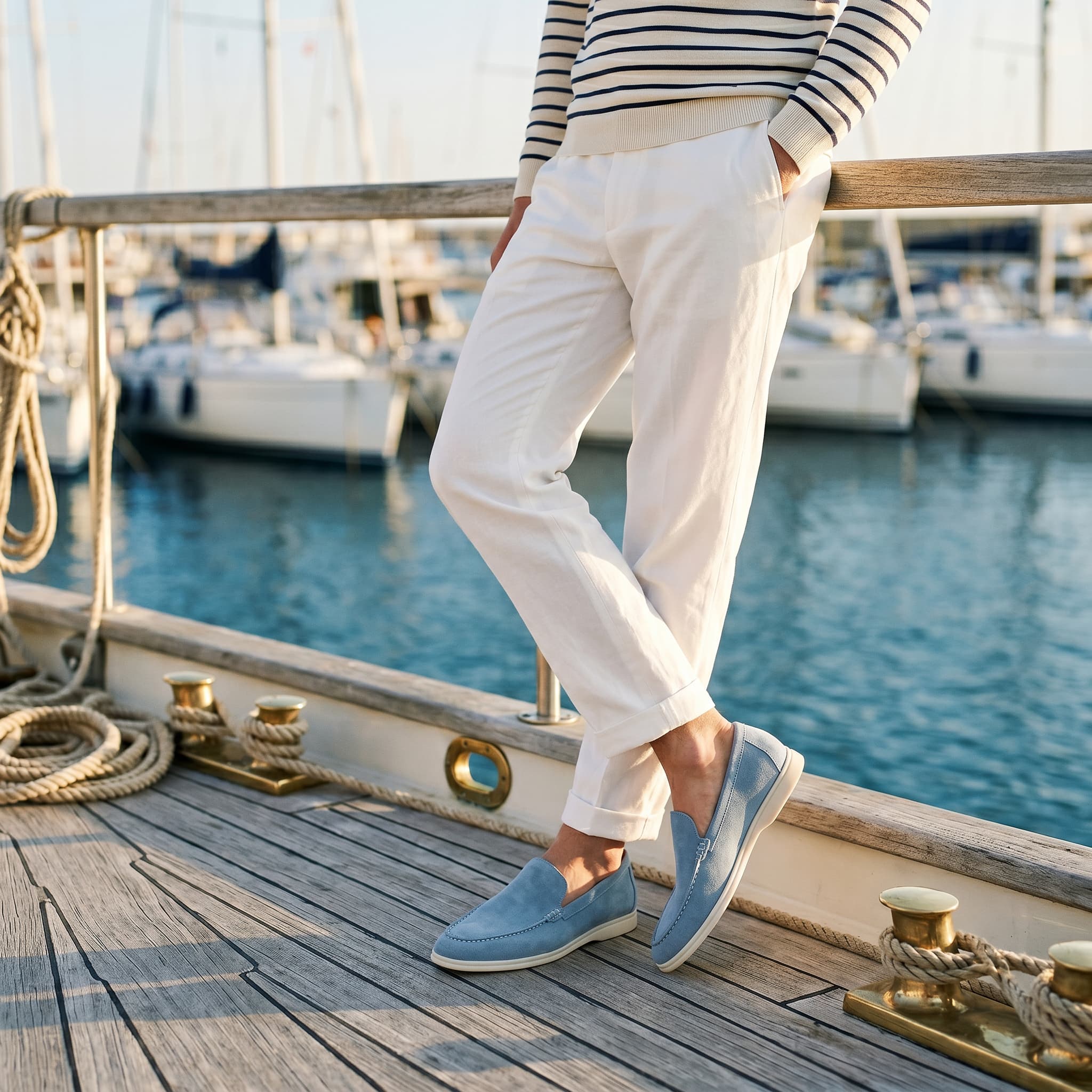 Salcombe Suede Loafer - Image 33