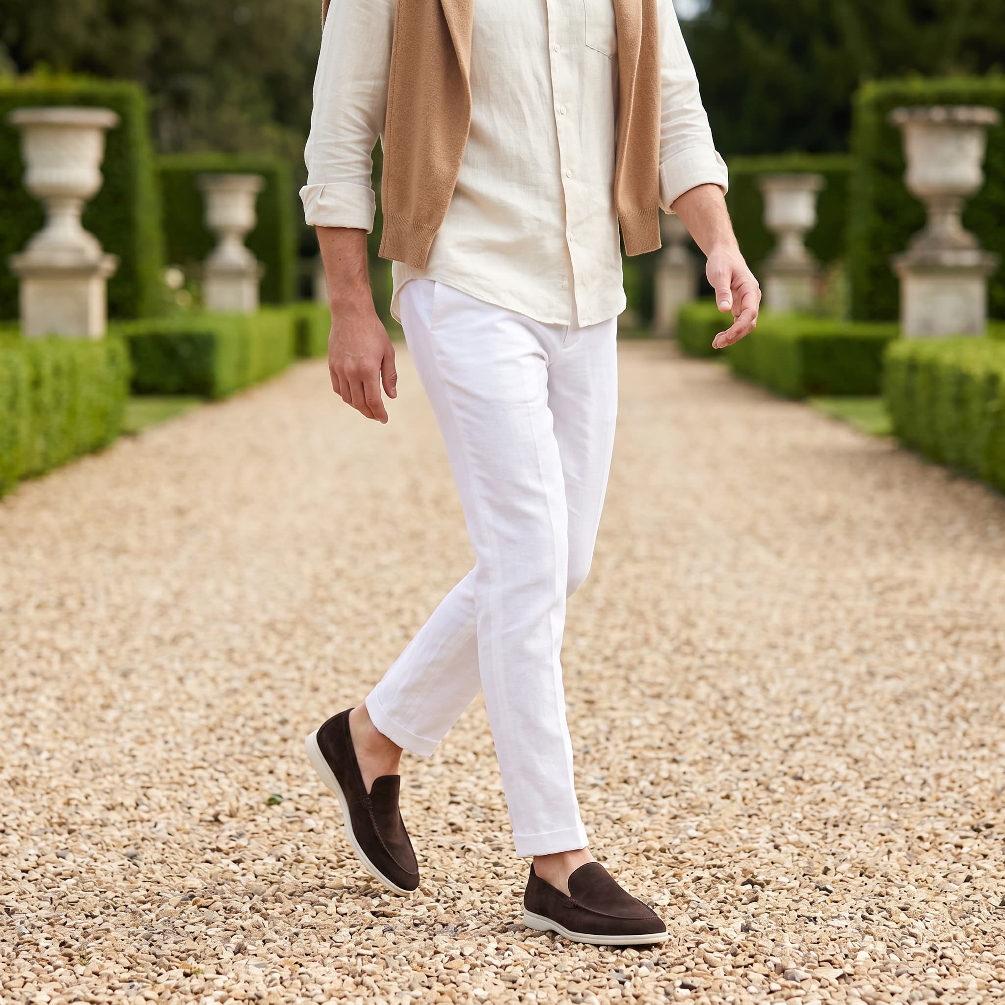 Salcombe Suede Loafer - Image 47