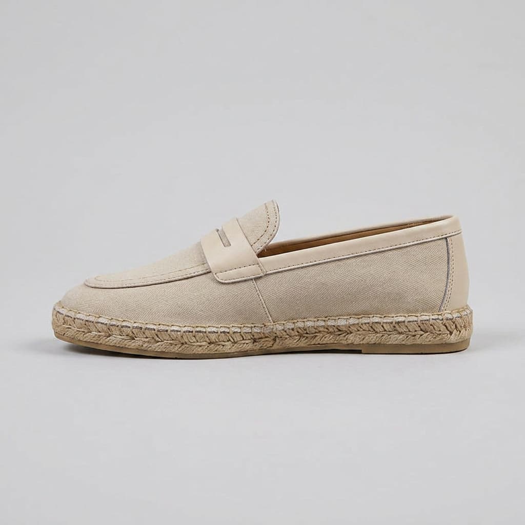 Sanary Herringbone Espadrille - Image 12
