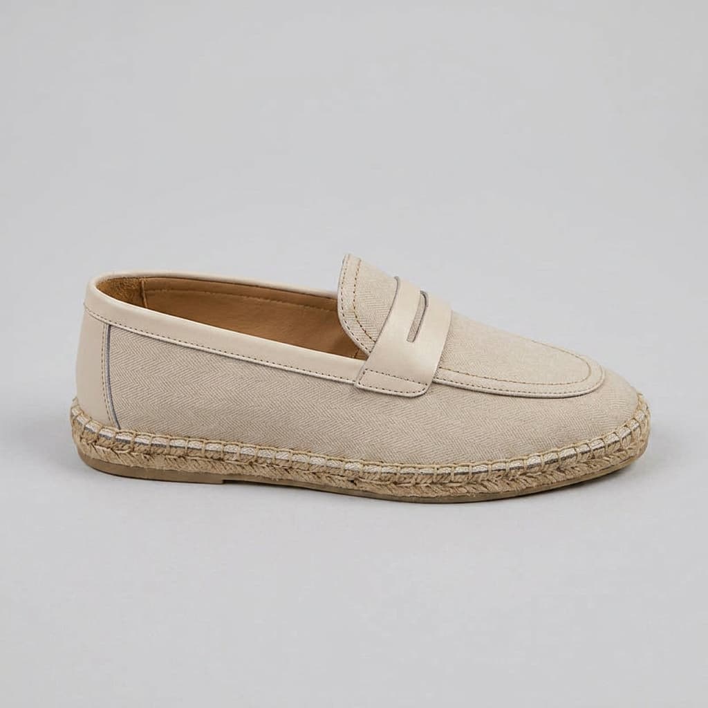 Sanary Herringbone Espadrille - Image 14