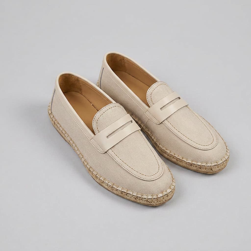 Sanary Herringbone Espadrille - Image 15