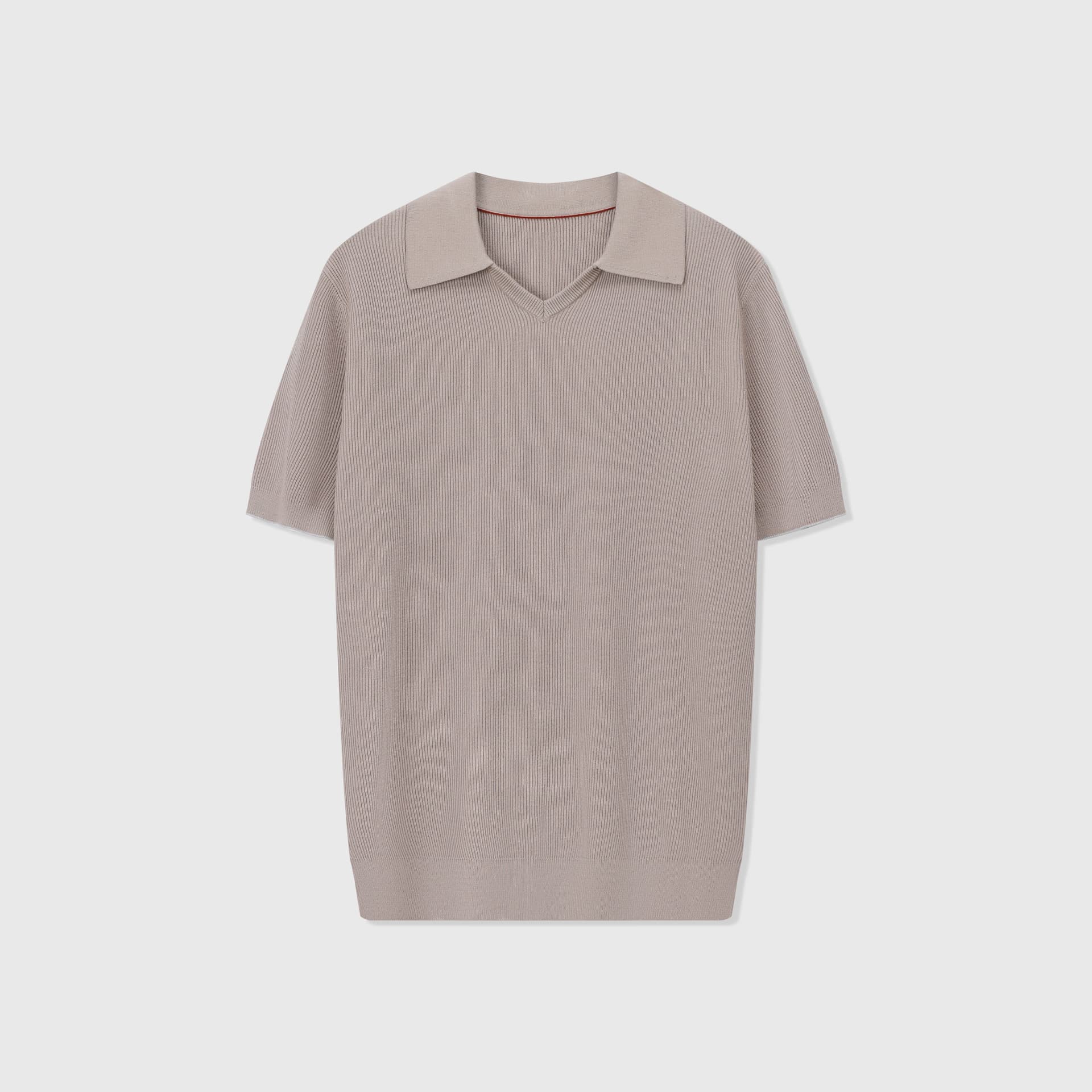 Solaro Open-Collar Knit Polo - Image 5