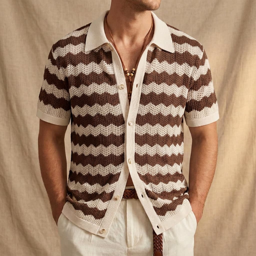 St. Tropez Jacquard Polo - Image 5