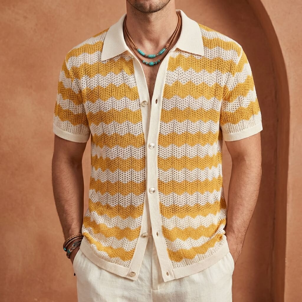 St. Tropez Jacquard Polo - Image 7