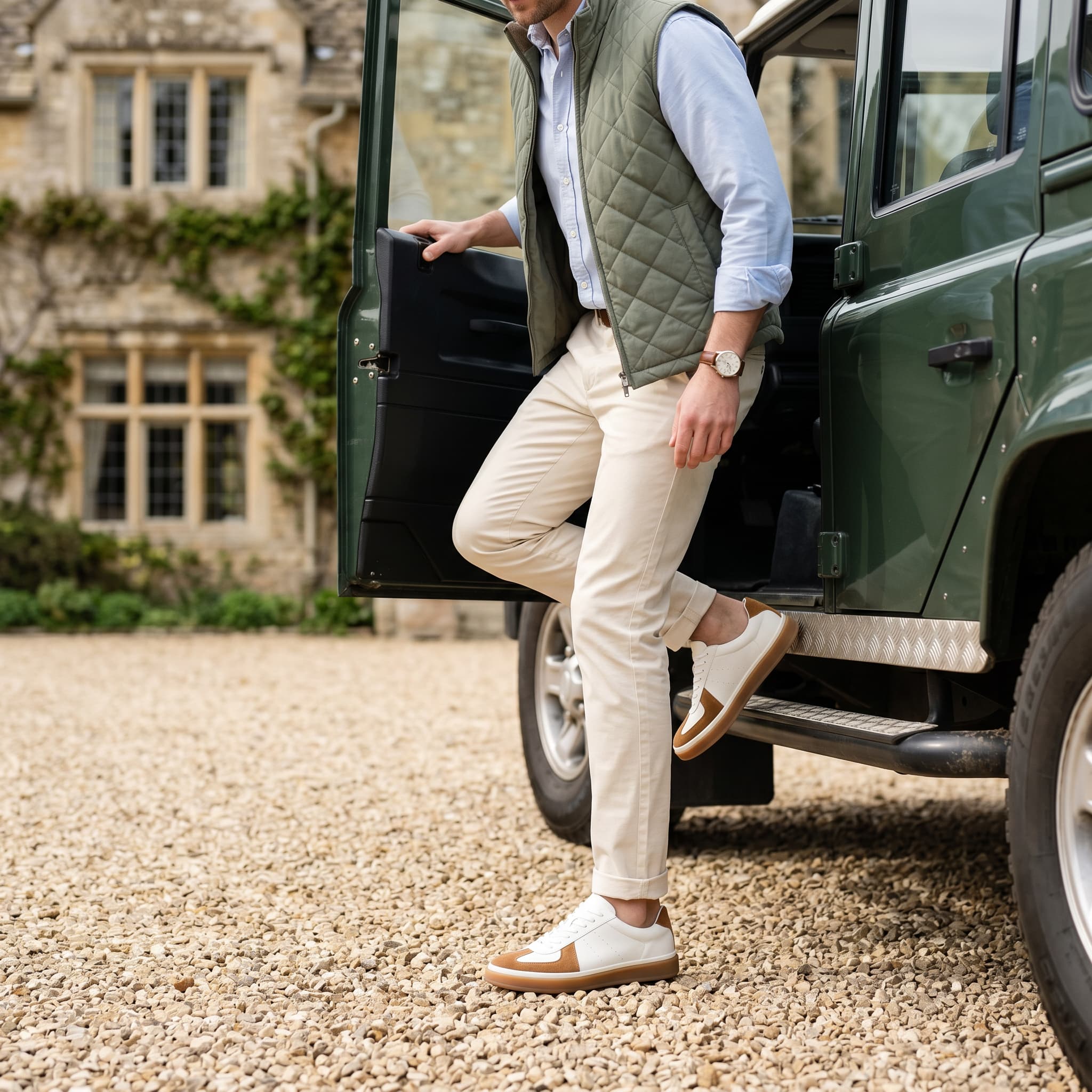 Whitfield Leather Court Sneaker - Image 12
