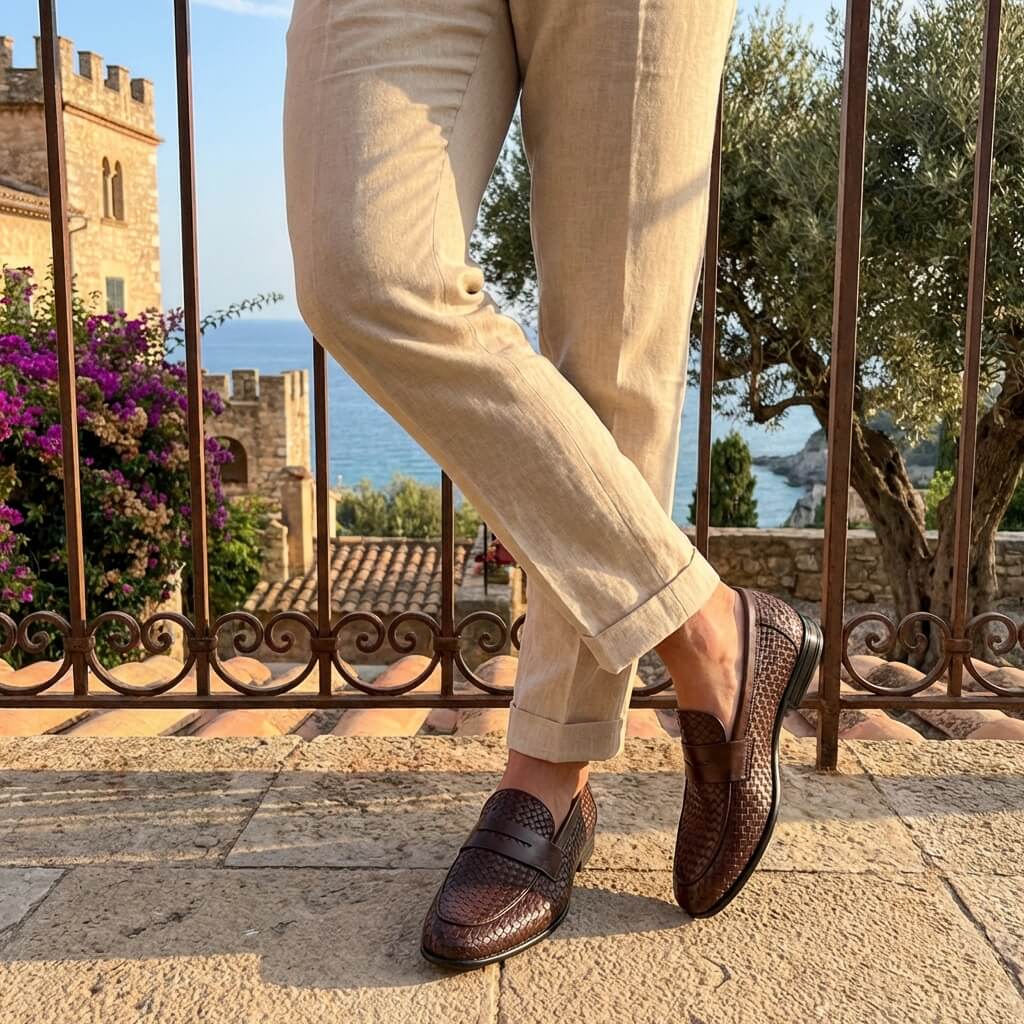 Whitford Woven Loafers - Image 10