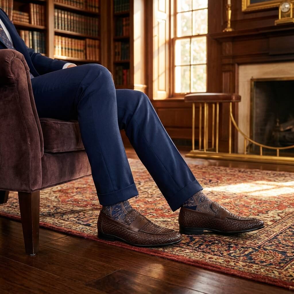 Whitford Woven Loafers - Image 11